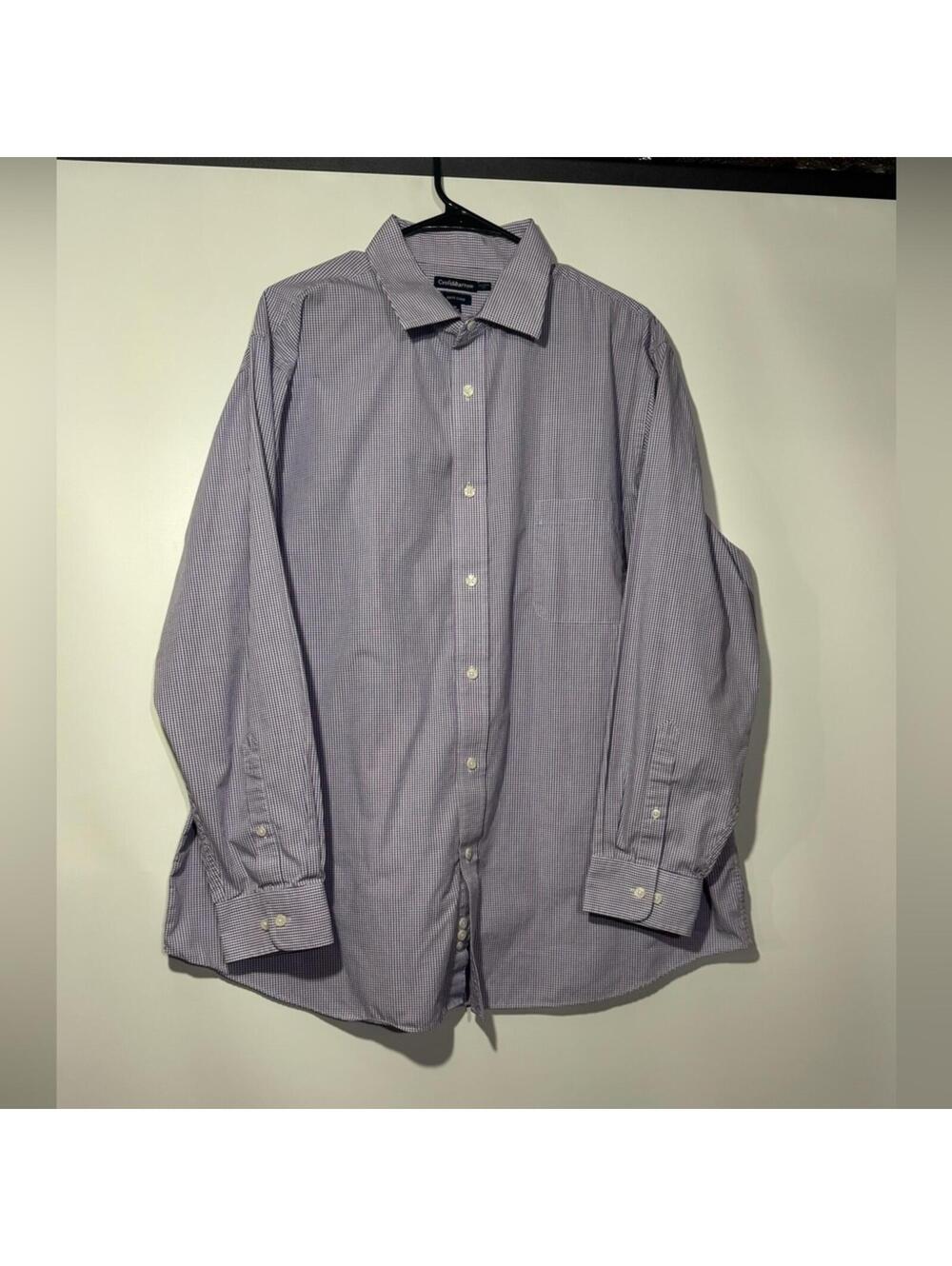 Croft & Barrow Classic Fit Easy Care Men's Dress Shirt Size 18 34/35